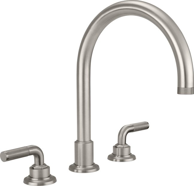 CALIFORNIA FAUCETS 3108K Descanso Complete Roman Tub Set - Arc Spout
