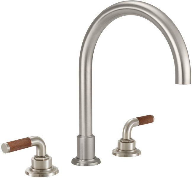 CALIFORNIA FAUCETS 3108T Descanso Complete Roman Tub Set - Arc Spout
