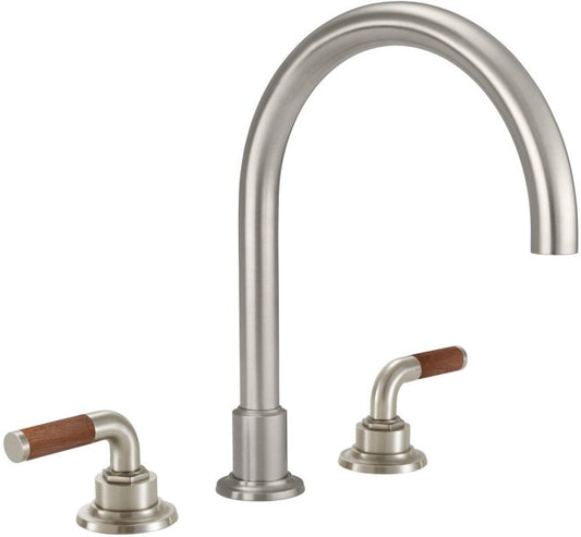 CALIFORNIA FAUCETS 3108T Descanso Complete Roman Tub Set - Arc Spout