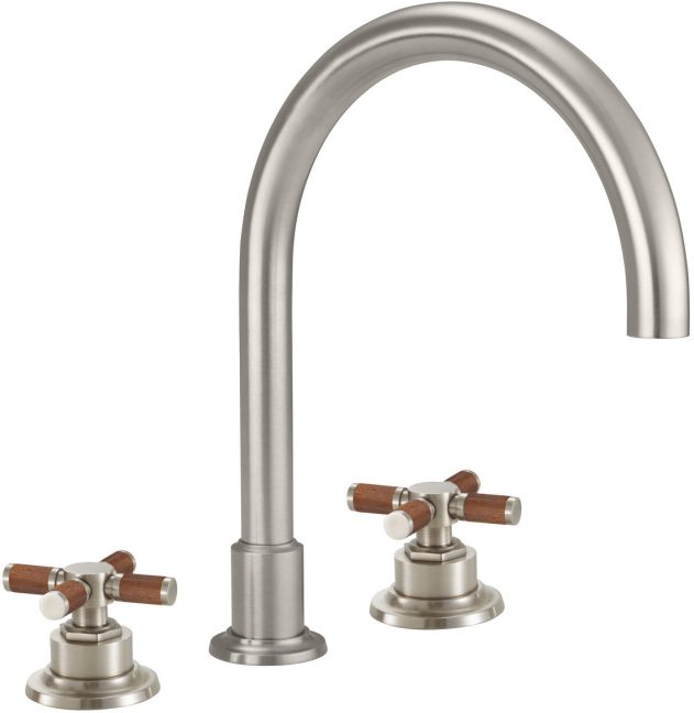 CALIFORNIA FAUCETS 3108XT Descanso Complete Roman Tub Set - Arc Spout