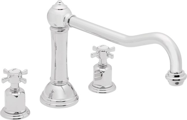 CALIFORNIA FAUCETS 3208 Montecito Complete Roman Tub Set