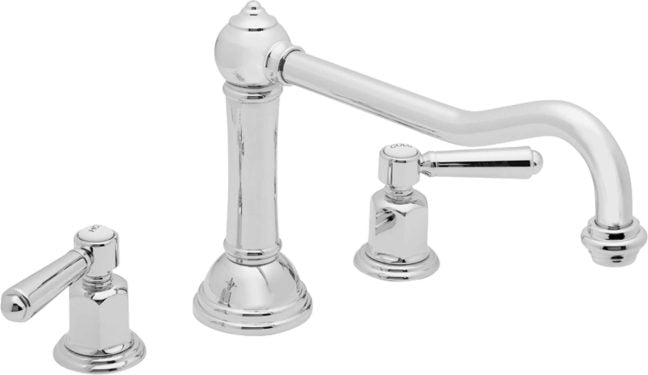 CALIFORNIA FAUCETS 3308 Montecito Complete Roman Tub Set