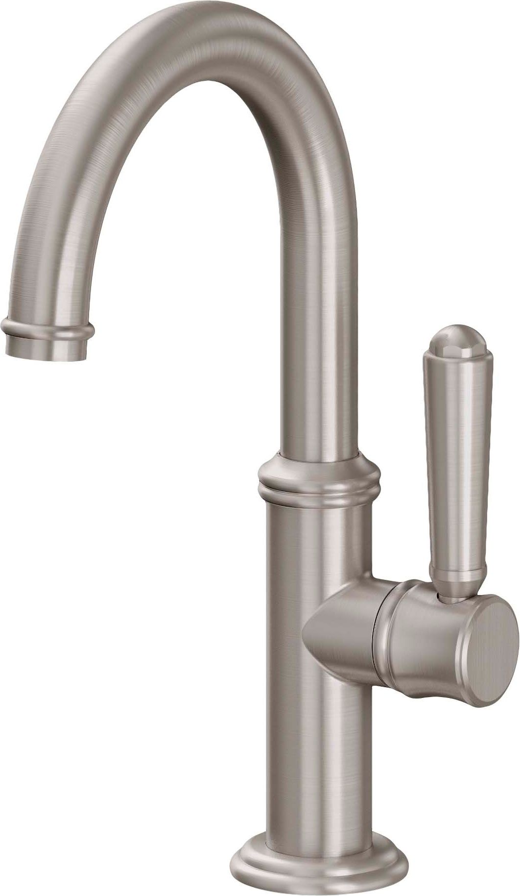 California Faucets Descanso 3109XT-2 Single Hole Lavatory/Bar/Prep Faucet - High Spout
