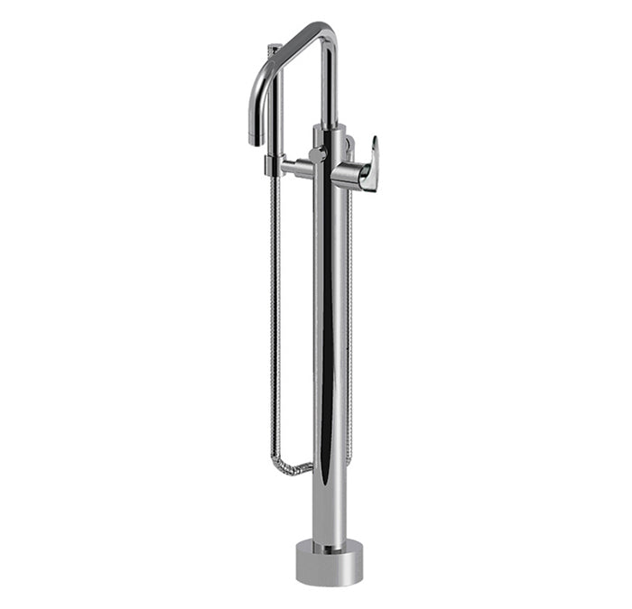 CABANO 33313 Floor mount tub filler with hand spray Main image