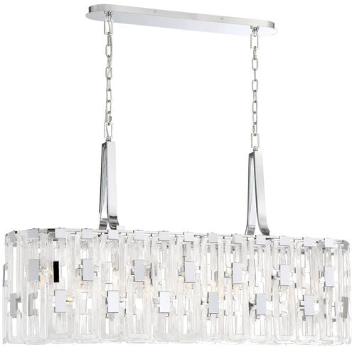 EUROFASE 33743 Viviana 9 Light 11 inch-Chandelier Ceiling Light
