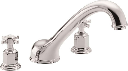 CALIFORNIA FAUCETS 3408 Cardiff Complete Roman Tub Set