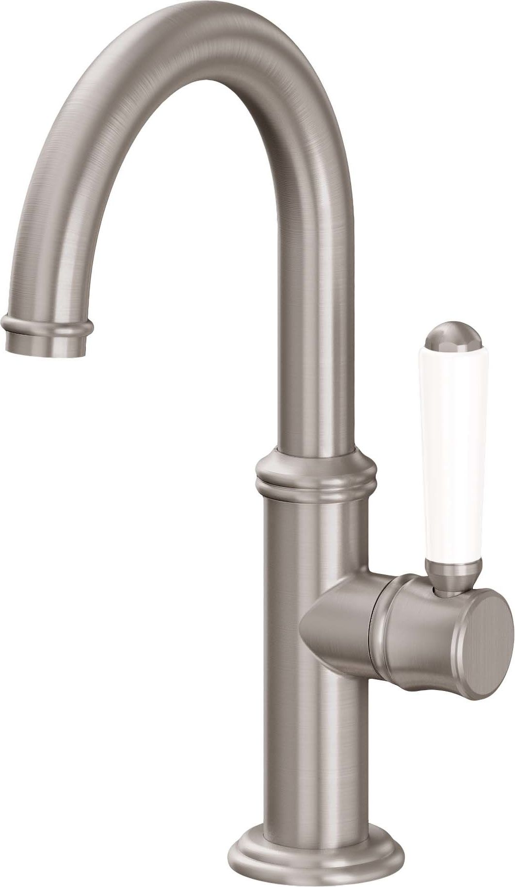 California Faucets Montecito 3309-2 Single Hole Lavatory/Bar/Prep Faucet - High Spout