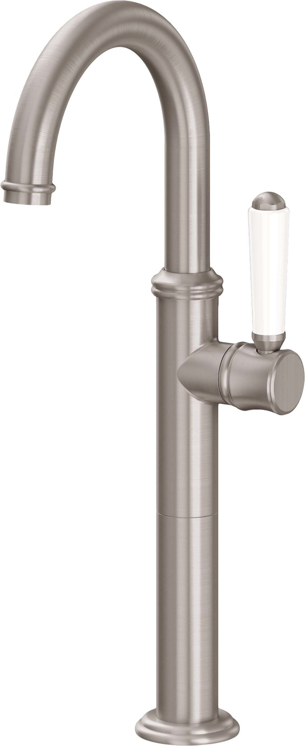 California Faucets Cardiff 3509-1 Single Hole Lavatory/Bar/Prep Faucet - Low Spout