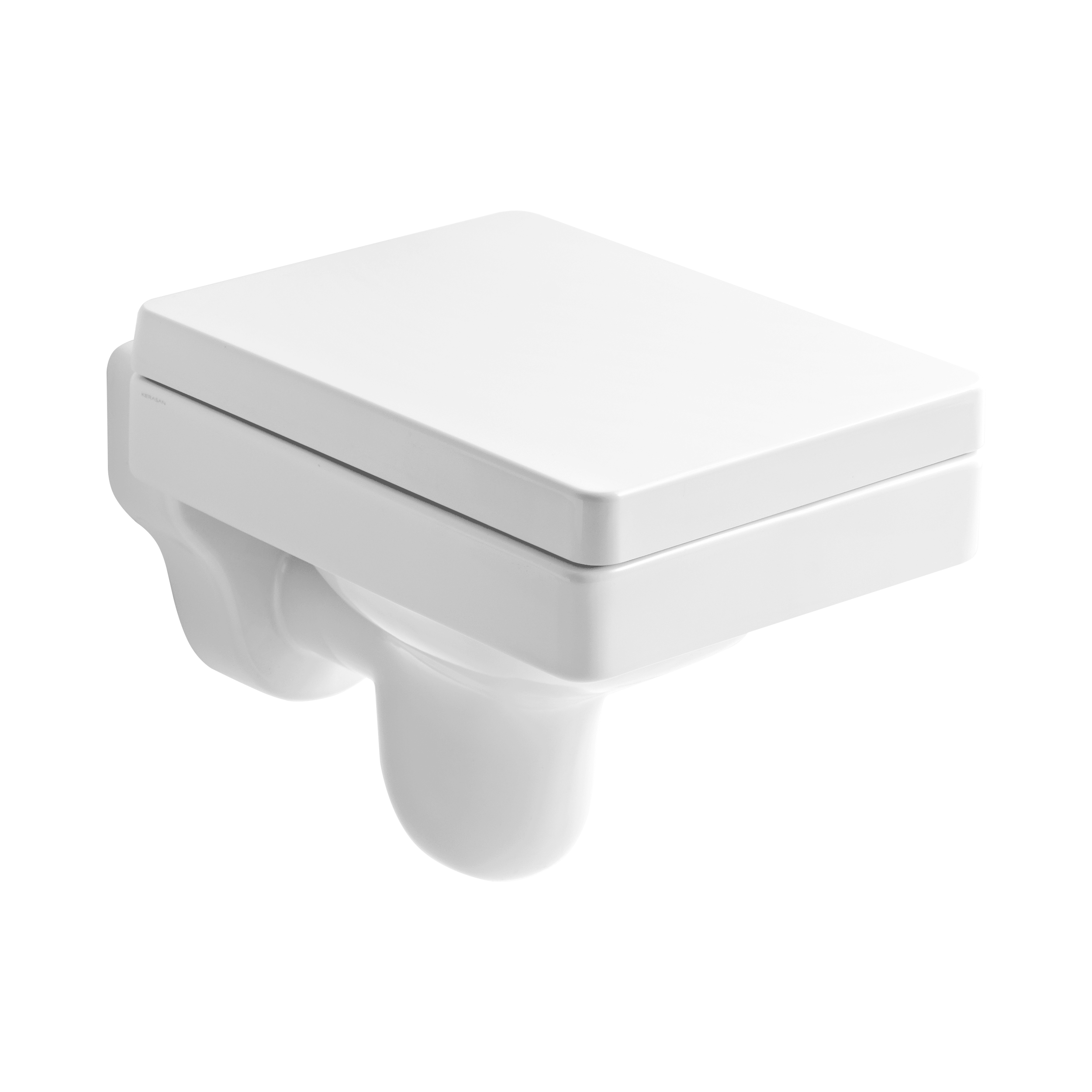 KERASAN 351401 Cento Rectangular Wall Hung Toilet Secondary image