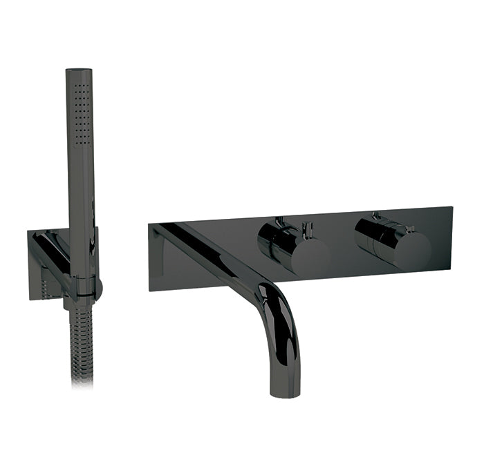 CABANO 36341T Thermostatic wall mount tub faucet with spray Secondary image