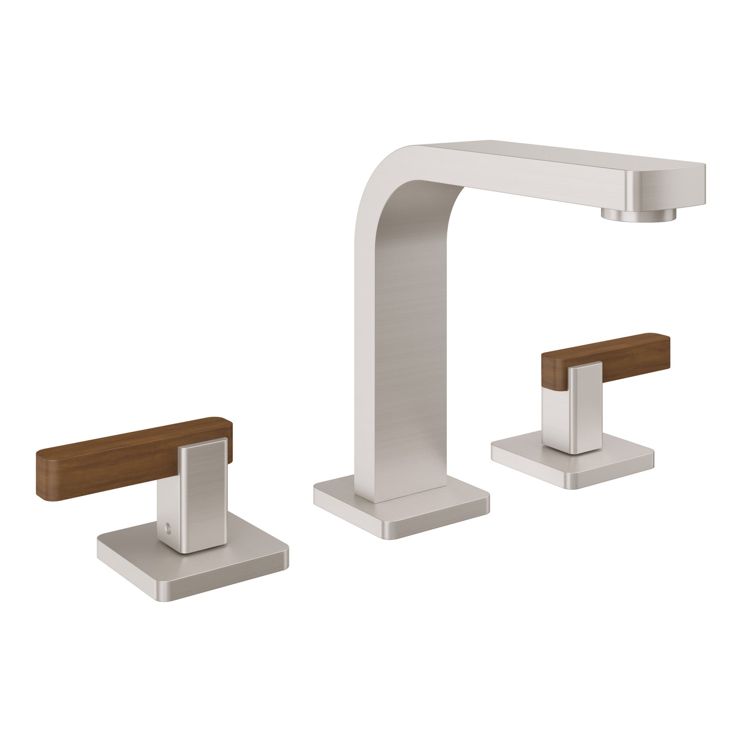 California Faucets 3702T  San Elijo  8" Widespread Lavatory Faucet with ZeroDrain and Teak Handle
