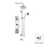 DISEGNO 3712CHL Chopin Shower System