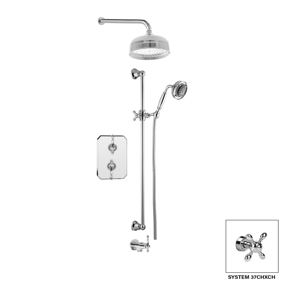 DISEGNO 37CHL Chopin Shower System Main image