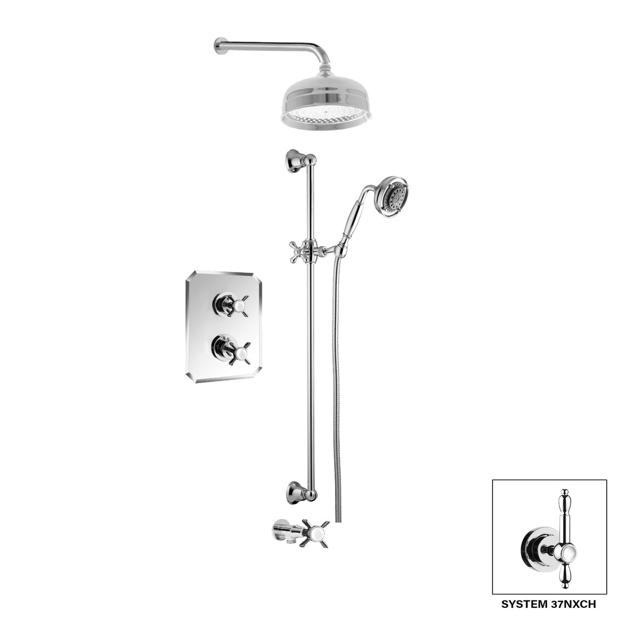 DISEGNO 37NL Nostalgia Shower System Main image