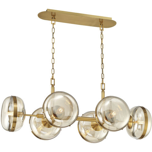 EUROFASE 38130 6-Light 44in Chandelier