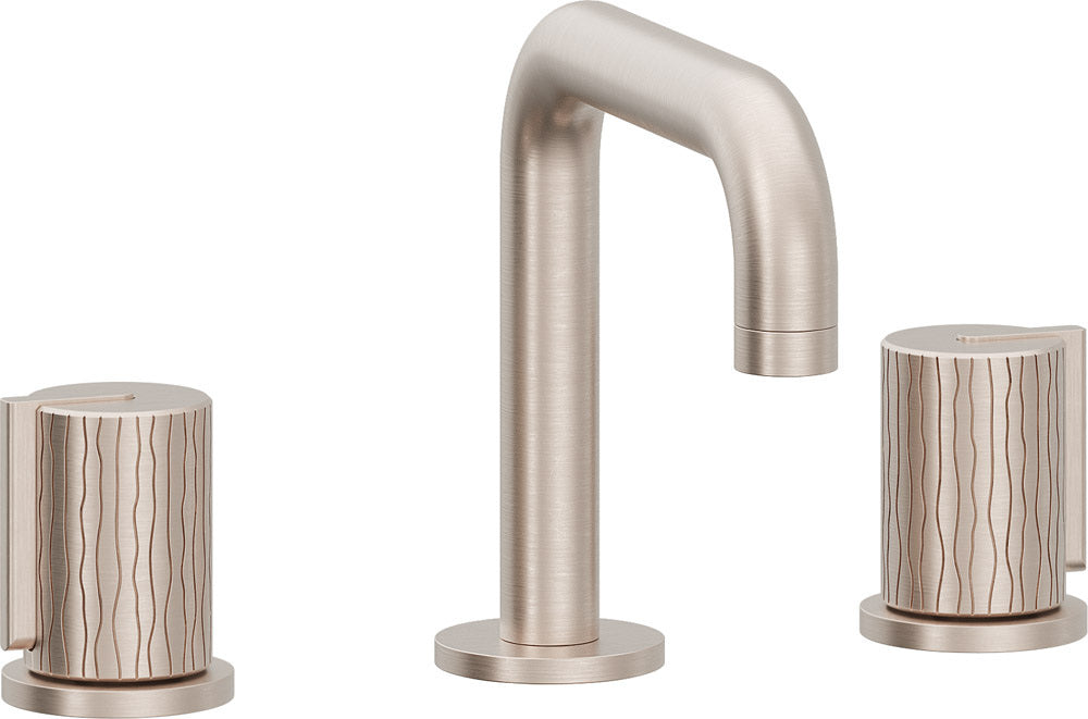 California Faucets 3902QR  Jalama  8" Widespread Lavatory Faucet - Quad Spout with ZeroDrain and Rivulet Cylinder Handle