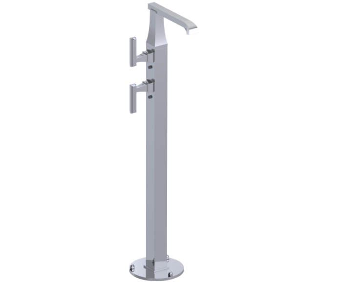 RUBINET 3FMQL Matthew Quinn Floor Mount Tub Filler