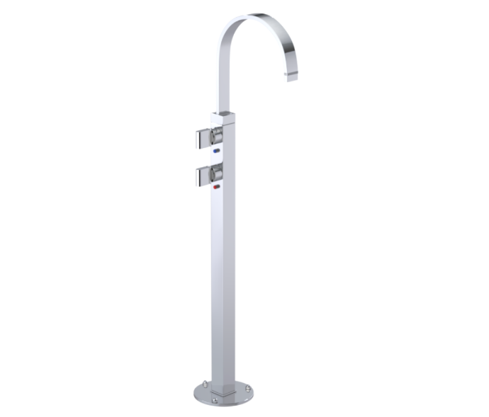 RUBINET 3FRTQ R10 Floor Mount Tub Filler