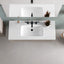 STONETOUCH 3POR48 Porto 48'' Porcelain Vanity Top - 3 Holes