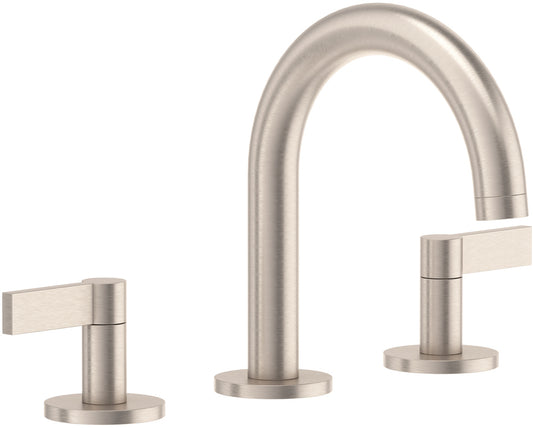 California Faucets 4002M  Cayucos  8" Widespread Lavatory Faucet with ZeroDrain
