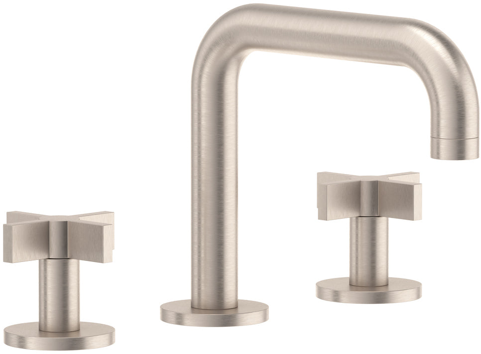 California Faucets 4002QX  Cayucos  8" Widespread Lavatory Faucet with ZeroDrain