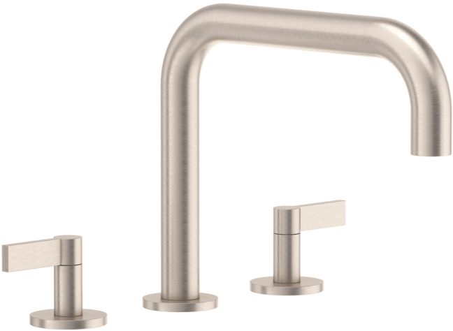 CALIFORNIA FAUCETS 4008Q Cayucos Complete Roman Tub Set - Quad Spout