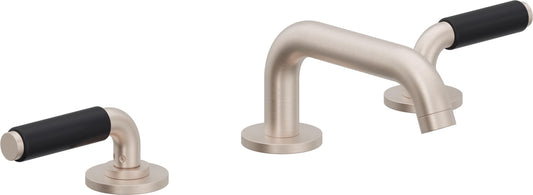 California Faucets 4102-ADC  Cayucos  8" Widespread Lavatory Faucet with ZeroDrain - Low Quad Spout