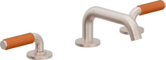California Faucets 4102-OP  Cayucos  8" Widespread Lavatory Faucet with ZeroDrain - Low Quad Spout