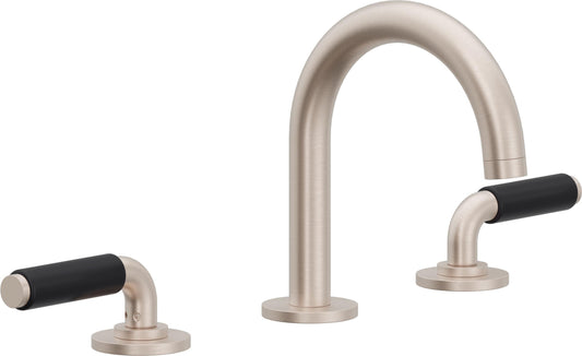 California Faucets 4102M-ADC  Cayucos  8" Widespread Lavatory Faucet with ZeroDrain - Medium Spout