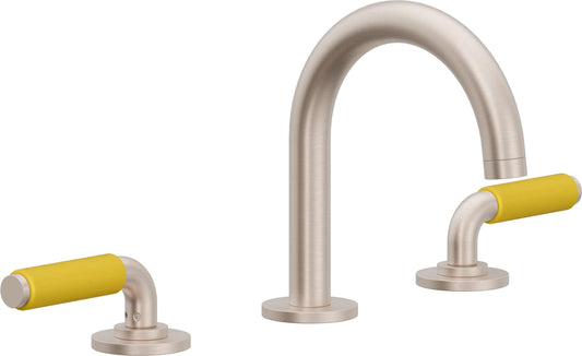 California Faucets 4102M-YP  Cayucos  8" Widespread Lavatory Faucet with ZeroDrain - Medium Spout