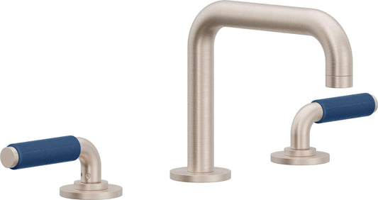 California Faucets 4102Q-BP  Cayucos  8" Widespread Lavatory Faucet with ZeroDrain - Quad Spout
