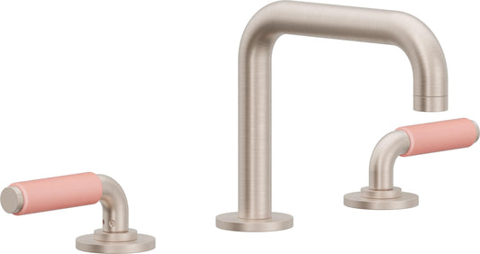 California Faucets 4102Q-PP  Cayucos  8" Widespread Lavatory Faucet with ZeroDrain - Quad Spout