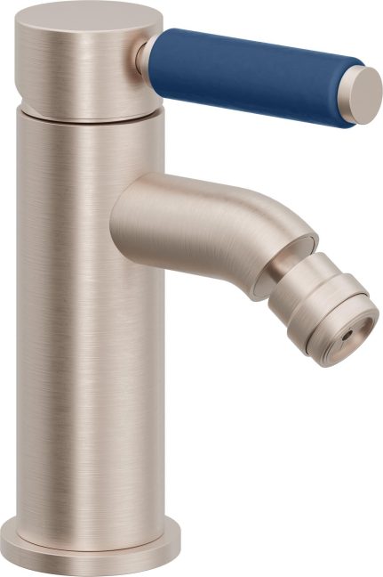 CALIFORNIA FAUCETS 4104-1-BP Cayucos Single Hole Bidet - Blue Porcelain Handle