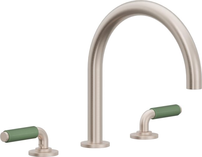 CALIFORNIA FAUCETS 4108-GP Cayucos Complete Roman Tub Set