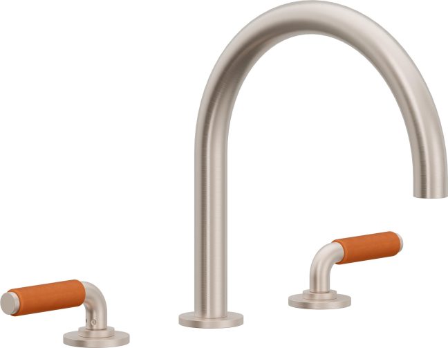 CALIFORNIA FAUCETS 4108-OP Cayucos Complete Roman Tub Set - Arc Spout