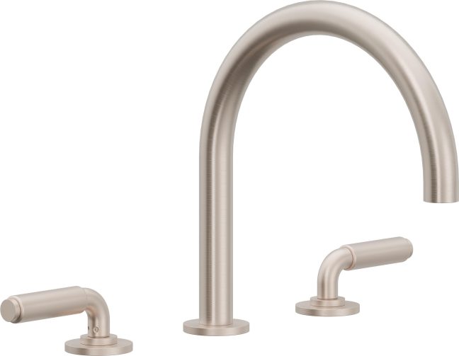 CALIFORNIA FAUCETS 4108 Cayucos Complete Roman Tub Set - Arc Spout