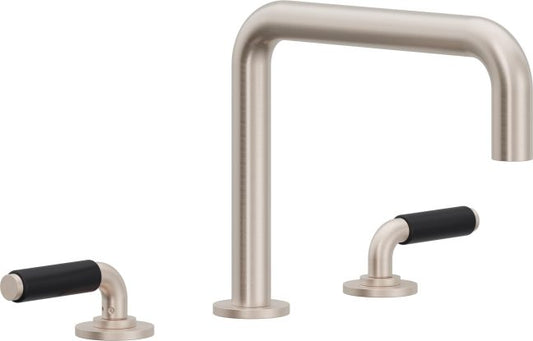 CALIFORNIA FAUCETS 4108Q-ADC Cayucos Complete Roman Tub Set - Quad Spout