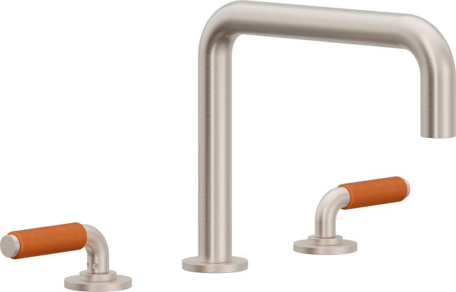 CALIFORNIA FAUCETS 4108Q-OP Cayucos Complete Roman Tub Set - Quad Spout