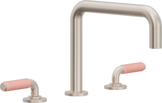 CALIFORNIA FAUCETS 4108Q-PP Cayucos Complete Roman Tub Set - Quad Spout