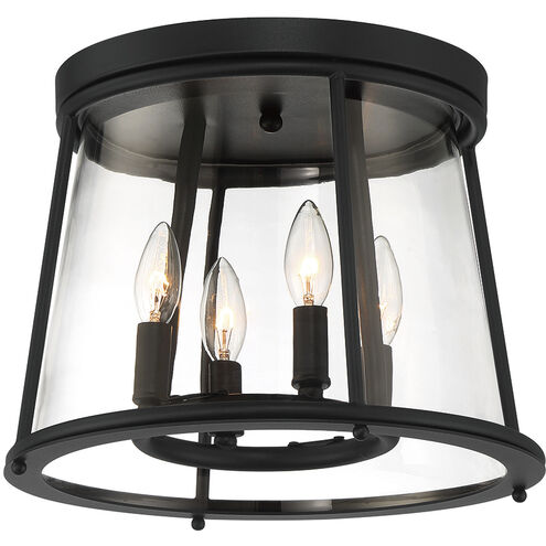 EUROFASE 42724 Daulle 4 Light 14 inch Outdoor Flush Mount Main image
