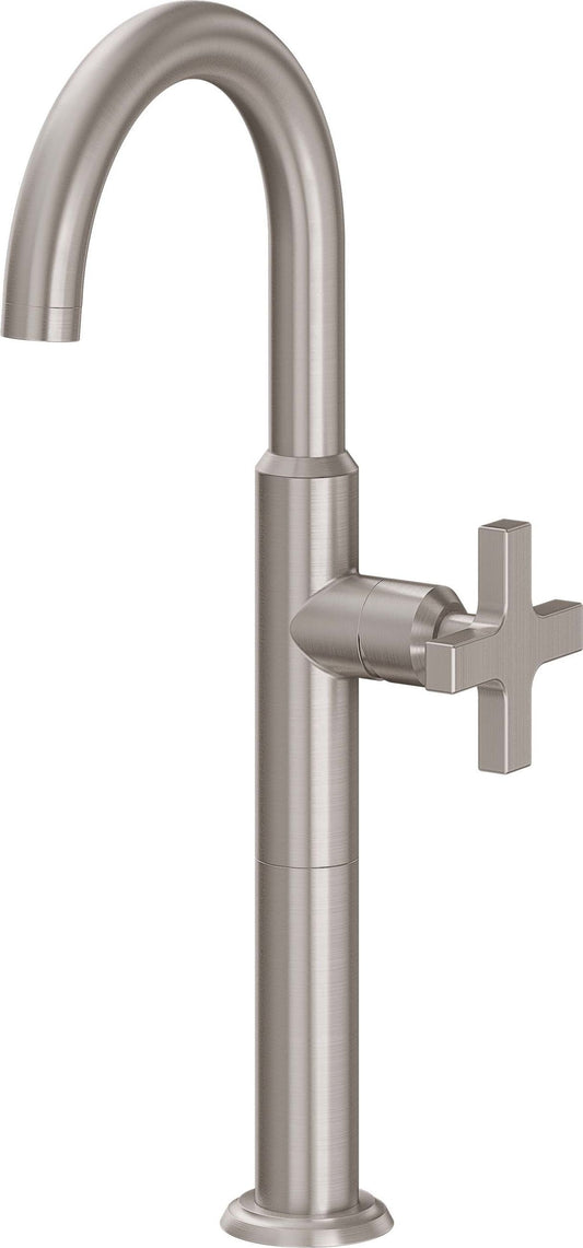 California Faucets Rincon Bay 4509-2 Single Hole Lavatory/Bar/Prep Faucet - High Spout