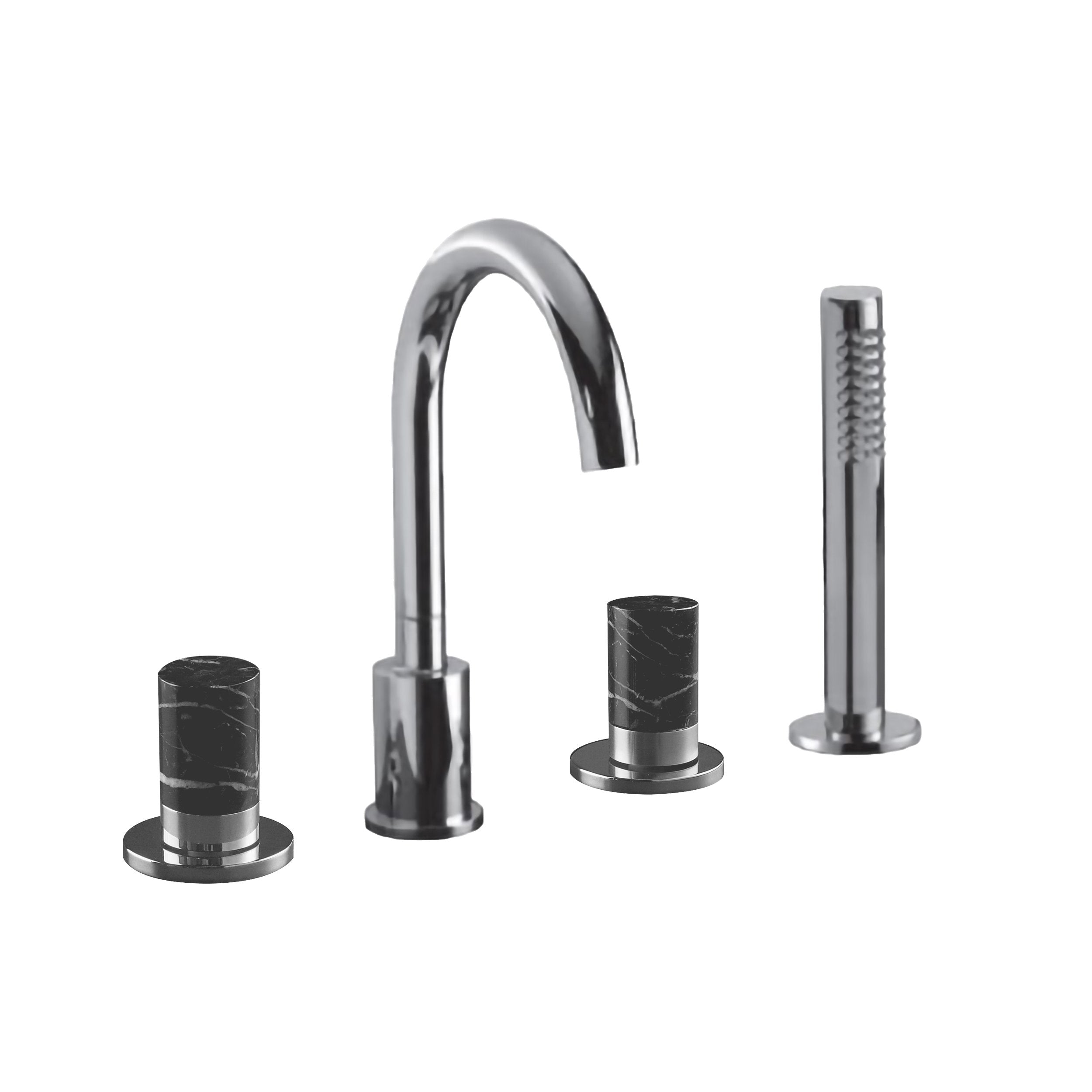 MAIER 46714 Skulpture Round Four Piece Deck Mount Secondary image