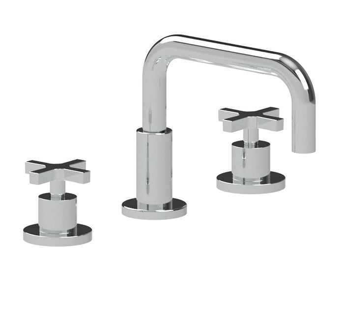 CABANO 47109D Wide spread basin faucet with push drain Main image