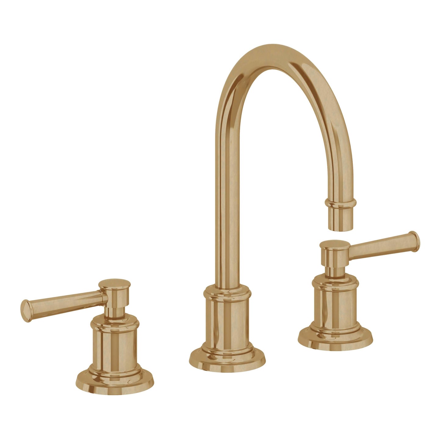 California Faucets 4802Miramar  8" Widespread Lavatory Faucet with ZeroDrain
