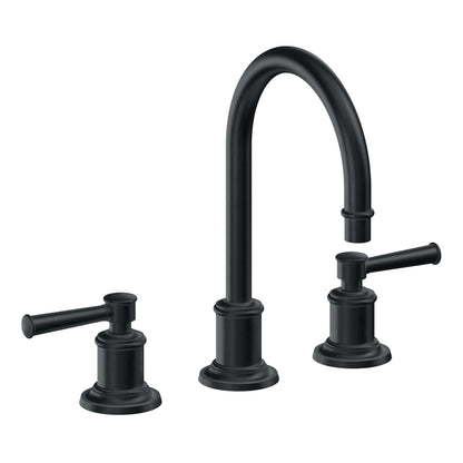 California Faucets 4802Miramar  8" Widespread Lavatory Faucet with ZeroDrain