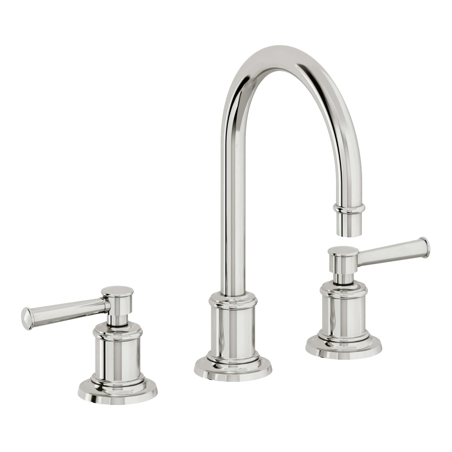 California Faucets 4802Miramar  8" Widespread Lavatory Faucet with ZeroDrain