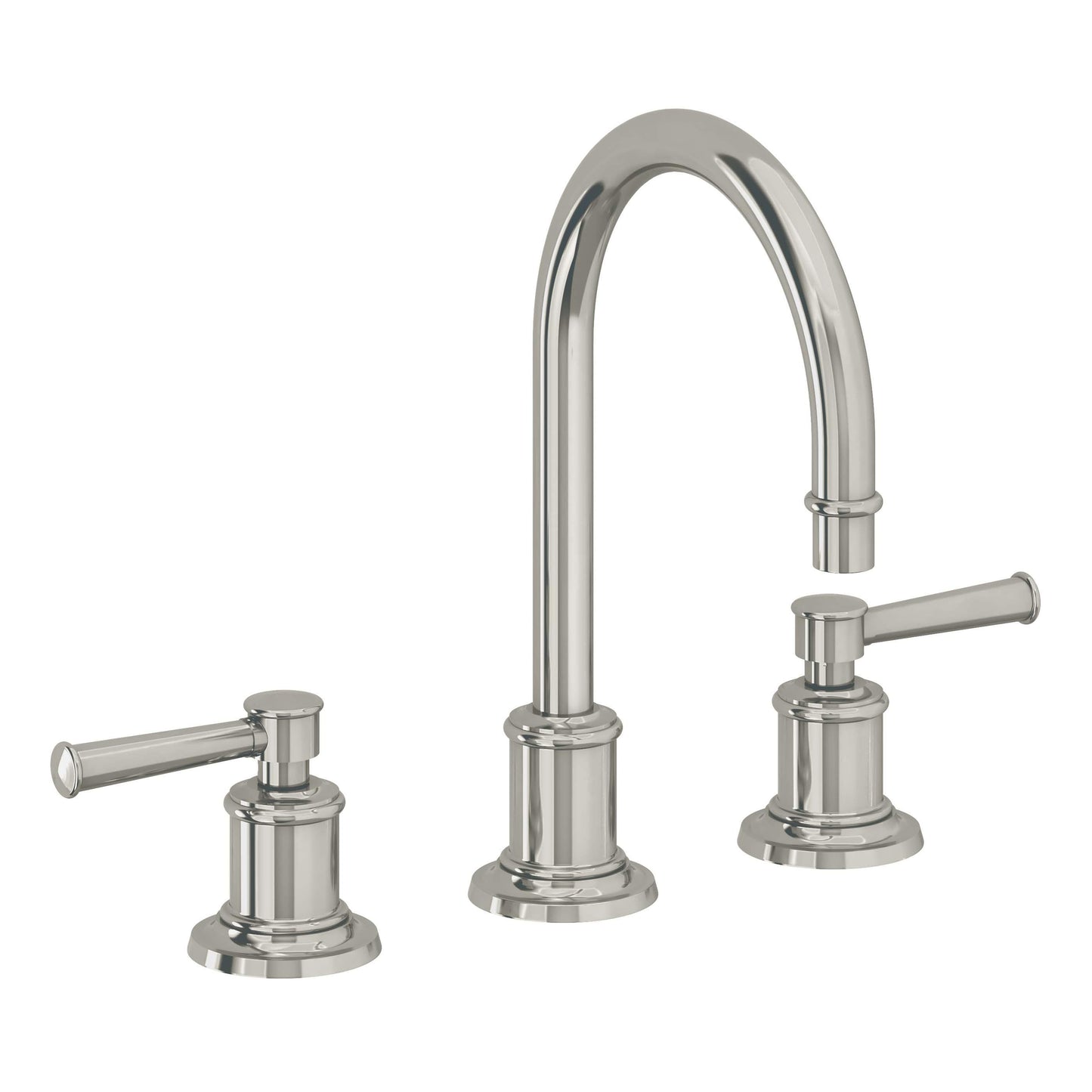 California Faucets 4802Miramar  8" Widespread Lavatory Faucet with ZeroDrain