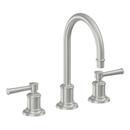 California Faucets 4802Miramar  8" Widespread Lavatory Faucet with ZeroDrain