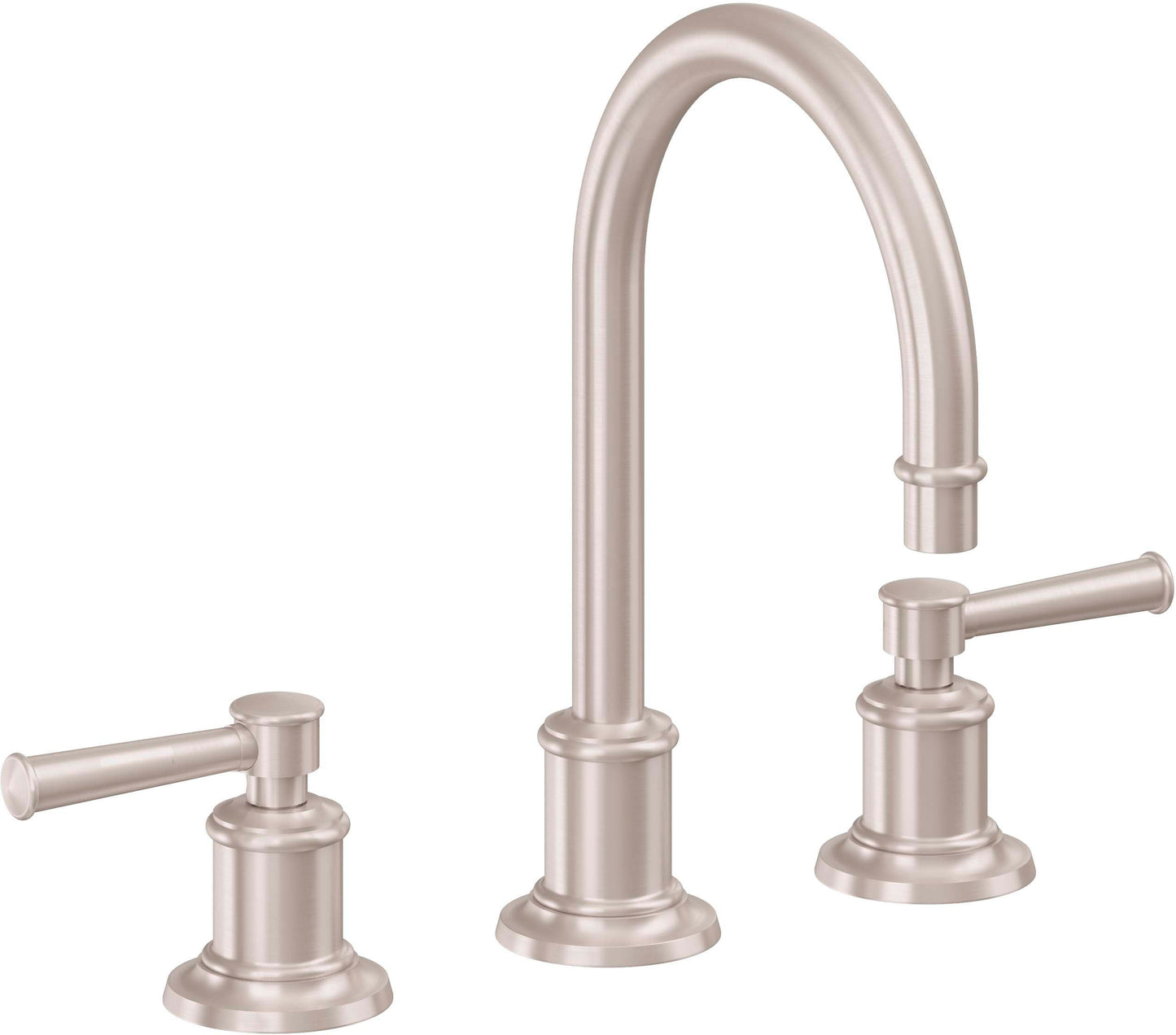 California Faucets 4802Miramar  8" Widespread Lavatory Faucet with ZeroDrain