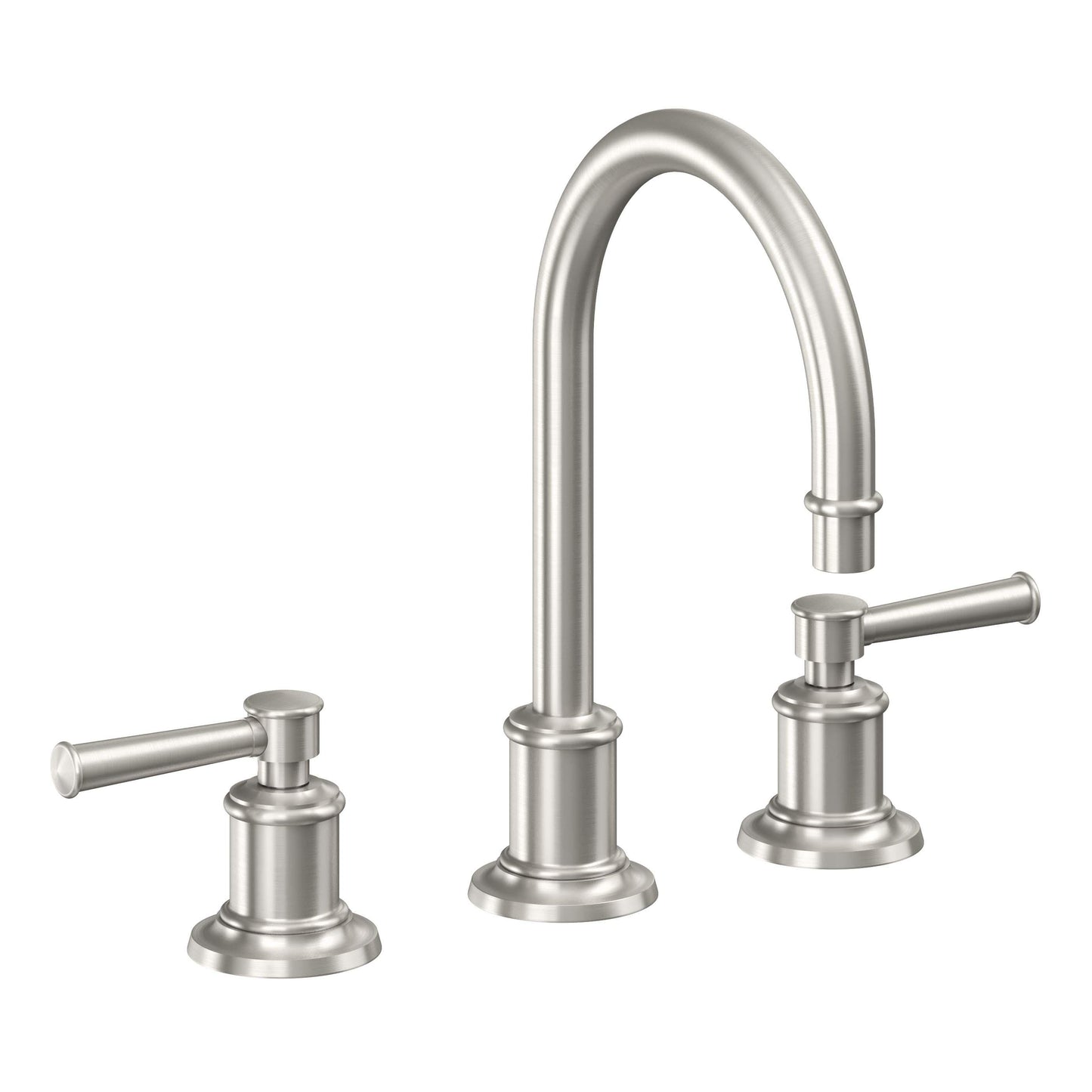 California Faucets 4802Miramar  8" Widespread Lavatory Faucet with ZeroDrain